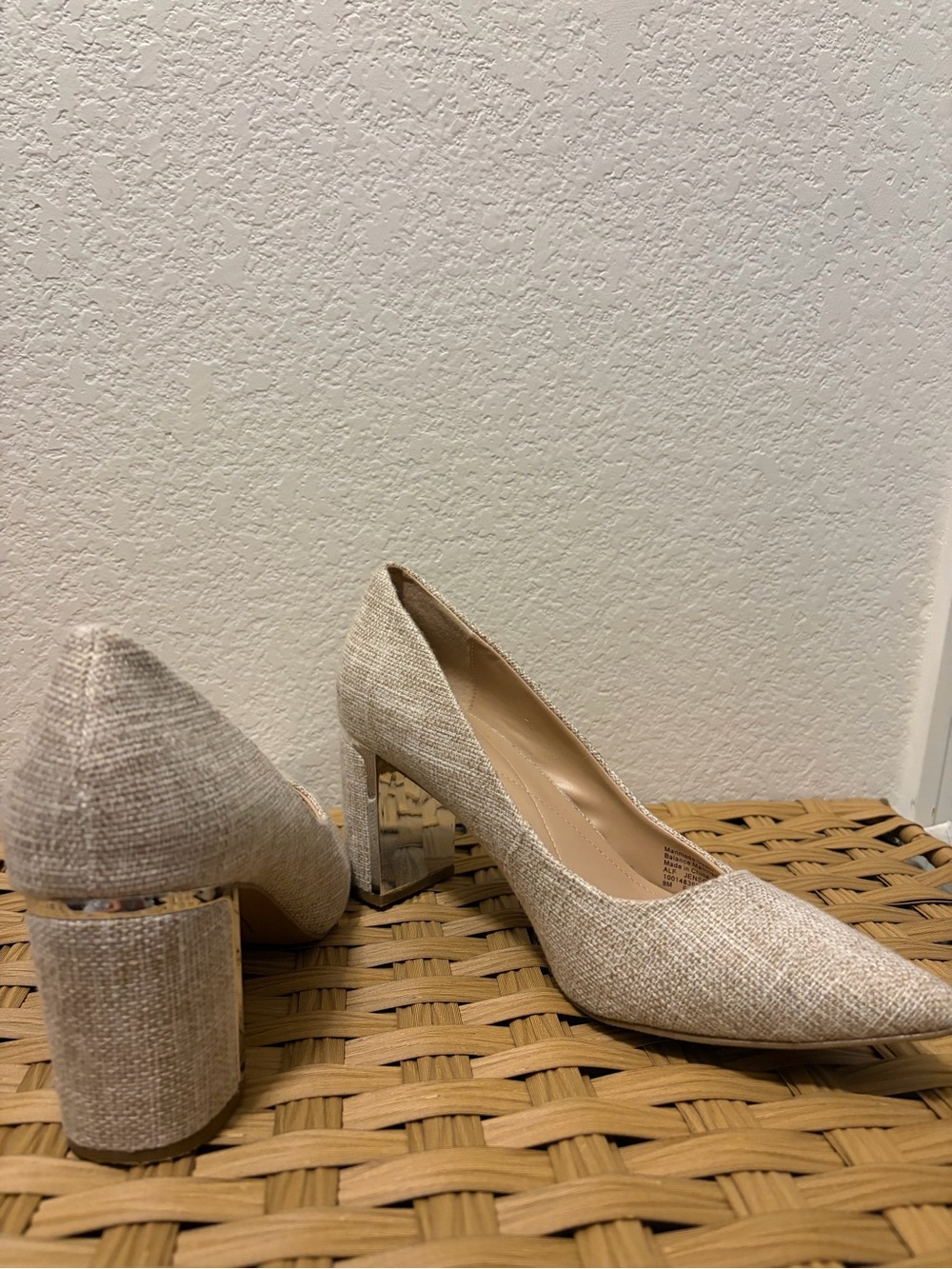 Alfani Mirror and Tweed Heel - Picture 6 of 7